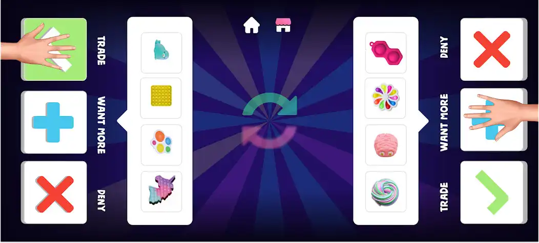 Play Fidget toys trading: Pop It Ha  and enjoy Fidget toys trading: Pop It Ha with UptoPlay