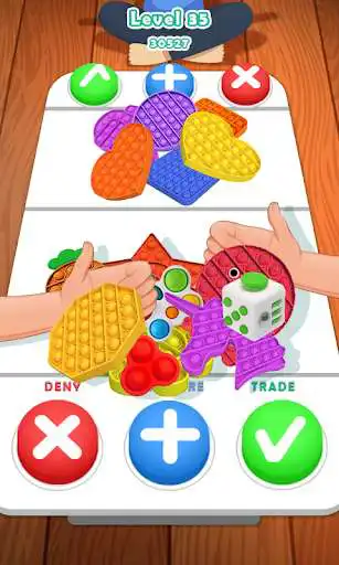 Play Fidget Trading 3D :Pop it Toys  and enjoy Fidget Trading 3D :Pop it Toys with UptoPlay