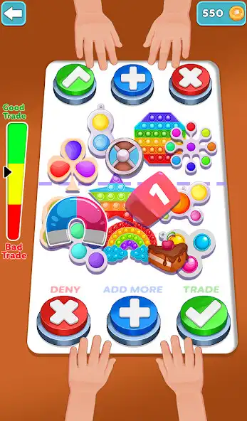 Play Fidget Trading: 3D Toys Pop It  and enjoy Fidget Trading: 3D Toys Pop It with UptoPlay