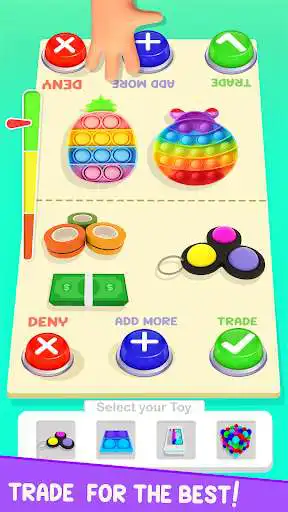 Play Fidget Trading Toys 3D POP It  and enjoy Fidget Trading Toys 3D POP It with UptoPlay
