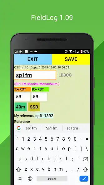 Play FieldLog as an online game FieldLog with UptoPlay