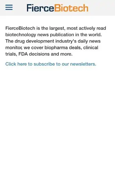 Play FierceBiotech as an online game FierceBiotech with UptoPlay