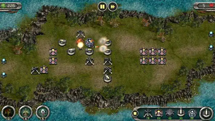 Play Fierce Towers - tower defense