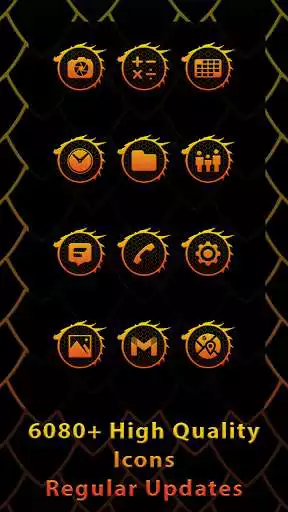 Play Fiery Dragon Icons  and enjoy Fiery Dragon Icons with UptoPlay