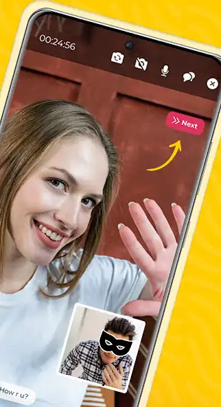Play Fiery - Live Video Random Chat as an online game Fiery - Live Video Random Chat with UptoPlay