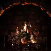 Free play online Fiery Place Live Wallpaper APK