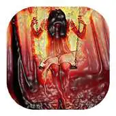 Free play online Fiery swing live wallpaper APK