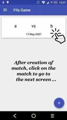 Play Fifa Game Score Recorder