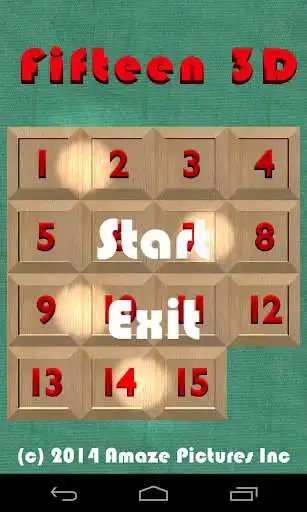 Play Fifteen 3D  and enjoy Fifteen 3D with UptoPlay