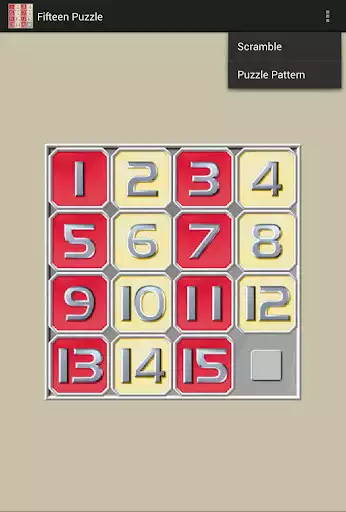 Play APK Fifteen puzzle  and enjoy Fifteen puzzle with UptoPlay com.eg_soft.tag15