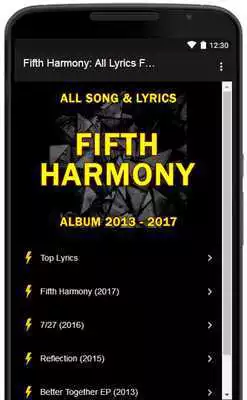 Play Fifth Harmony: All Lyrics Full Albums