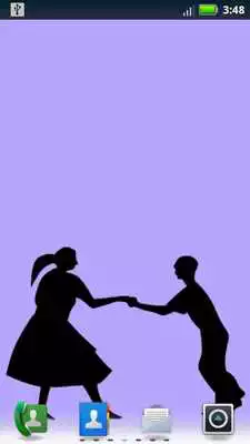 Play Fifties Dancers Live Wallpaper