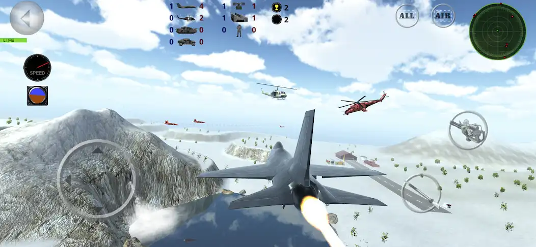 Play Fighter 3D Multiplayer - Intense air combat as an online game Fighter 3D Multiplayer - Intense air combat with UptoPlay