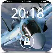 Free play online Fighter Aircraft ScreenLocker APK
