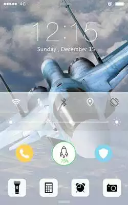 Play Fighter Aircraft ScreenLocker