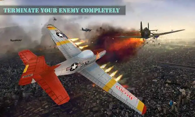 Play Fighter Jet Attack Air Combat: World War 2 Battle