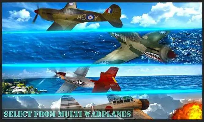 Play Fighter Jet Attack Air Combat: World War 2 Battle