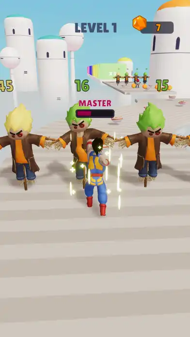 Play Fighters Run as an online game Fighters Run with UptoPlay