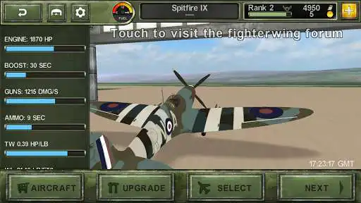 Play FighterWing 2 Spitfire as an online game FighterWing 2 Spitfire with UptoPlay