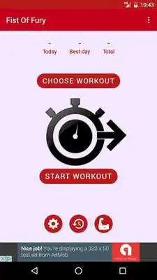 Play Fighting Machine Workout - Fitness Coach Gym Guide