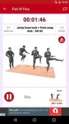 Play Fighting Machine Workout - Fitness Coach Gym Guide