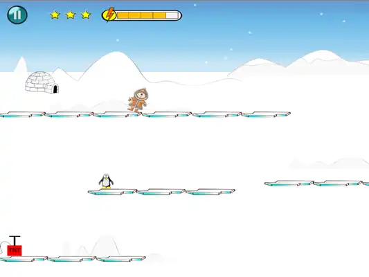 Play Fighting Penguin Play Fighting Penguin