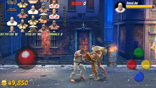 Play Fighting Skill Slotz as an online game Fighting Skill Slotz with UptoPlay