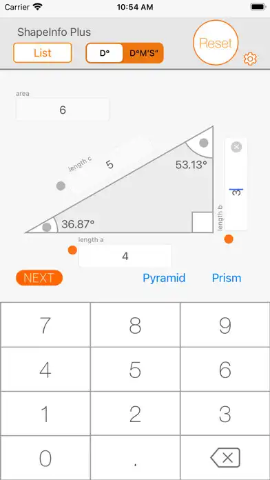 Play Figure calculator ShapeInfo as an online game Figure calculator ShapeInfo with UptoPlay