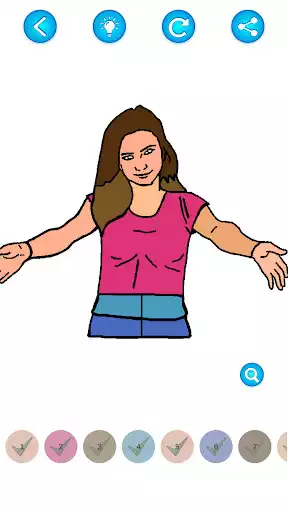 Play Figure Drawing-Coloring face & human body sketches  and enjoy Figure Drawing-Coloring face & human body sketches with UptoPlay