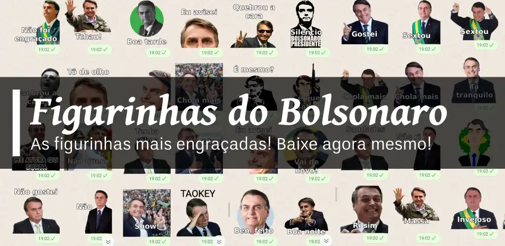 Play Figurinhas Bolsonaro  and enjoy Figurinhas Bolsonaro with UptoPlay