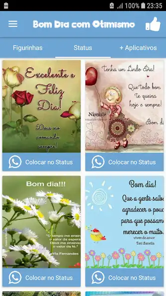Play Figurinhas Bom Dia com Otimismo - WAStickerApps as an online game Figurinhas Bom Dia com Otimismo - WAStickerApps with UptoPlay