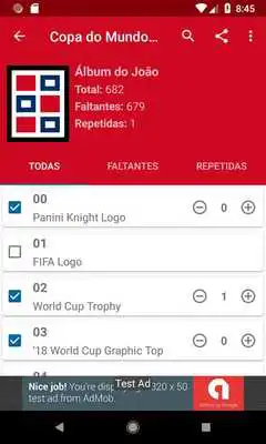 Play Figurinhas - Copa do Mundo 2018