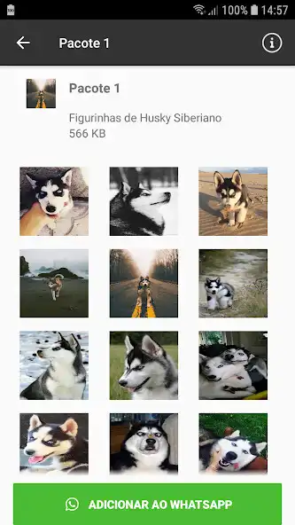 Play Figurinhas de Husky Siberiano as an online game Figurinhas de Husky Siberiano with UptoPlay