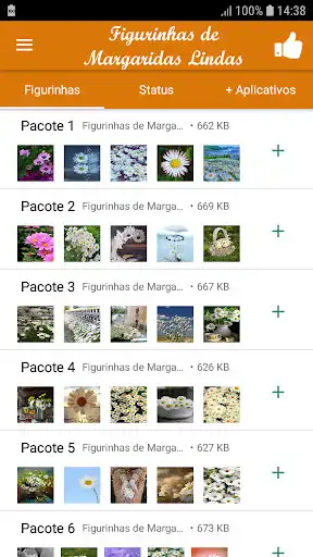 Play Figurinhas de Margaridas Lindas - WAStickerApps  and enjoy Figurinhas de Margaridas Lindas - WAStickerApps with UptoPlay
