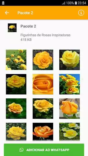Play Figurinhas de Rosas Inspiradoras - WAStickerApps as an online game Figurinhas de Rosas Inspiradoras - WAStickerApps with UptoPlay