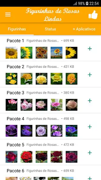 Play Figurinhas de Rosas Lindas - WAStickerApps  and enjoy Figurinhas de Rosas Lindas - WAStickerApps with UptoPlay