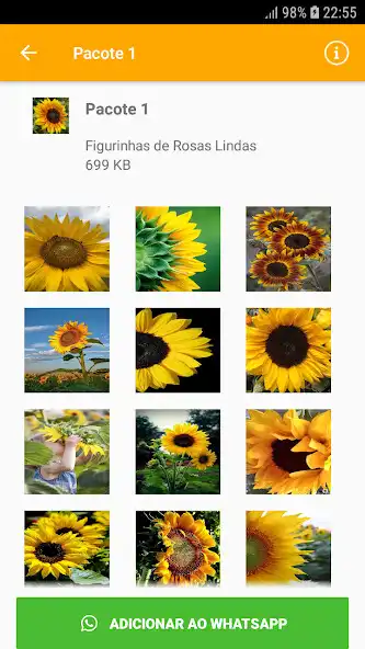 Play Figurinhas de Rosas Lindas - WAStickerApps as an online game Figurinhas de Rosas Lindas - WAStickerApps with UptoPlay