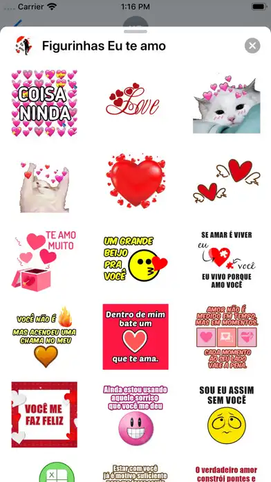 Play Figurinhas Eu Te Amo  and enjoy Figurinhas Eu Te Amo with UptoPlay