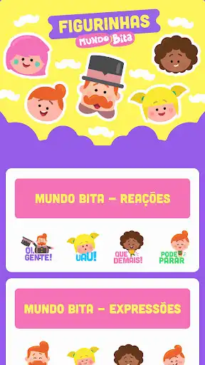 Play Figurinhas Mundo Bita  and enjoy Figurinhas Mundo Bita with UptoPlay