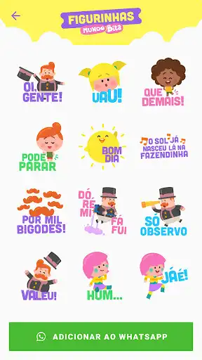 Play Figurinhas Mundo Bita as an online game Figurinhas Mundo Bita with UptoPlay
