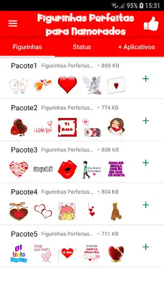 Play Figurinhas Perfeitas Namorados  and enjoy Figurinhas Perfeitas Namorados with UptoPlay