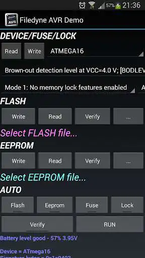 Play Filedyne AVR Demo  and enjoy Filedyne AVR Demo with UptoPlay