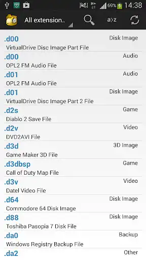 Play File Extensions list  and enjoy File Extensions list with UptoPlay