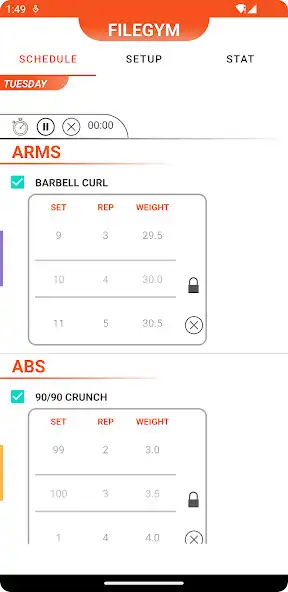 Play FILEGYM - Scheduler  Tracker  and enjoy FILEGYM - Scheduler  Tracker with UptoPlay