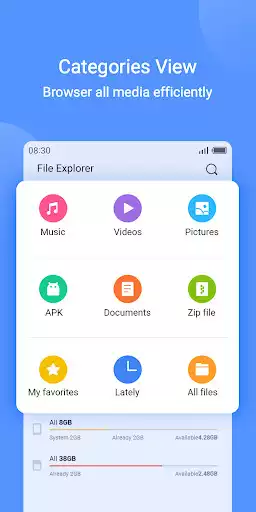 Play File Manager as an online game File Manager with UptoPlay