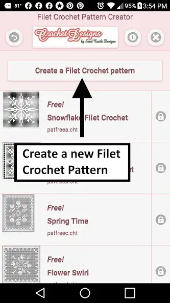 Play Filet Crochet Pattern Creator  and enjoy Filet Crochet Pattern Creator with UptoPlay