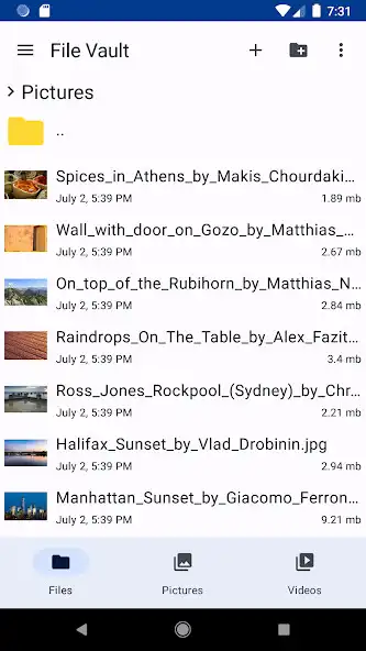 Play File Vault - Hide your files as an online game File Vault - Hide your files with UptoPlay