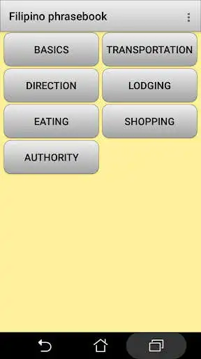 Play Filipino phrasebook and phrases for the traveler as an online game Filipino phrasebook and phrases for the traveler with UptoPlay
