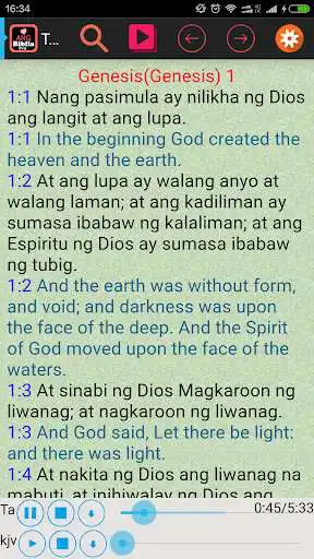 Play Filipino Tagalog Bible Biblia+  and enjoy Filipino Tagalog Bible Biblia+ with UptoPlay