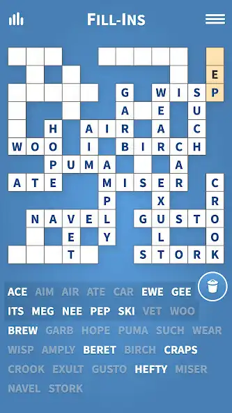 Play Fill-Ins · Word Fit Puzzles  and enjoy Fill-Ins · Word Fit Puzzles with UptoPlay